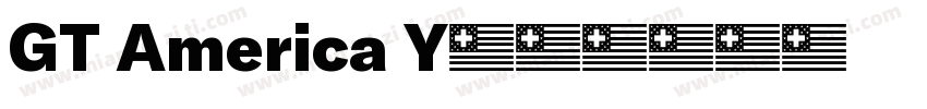 GT America Y字体转换